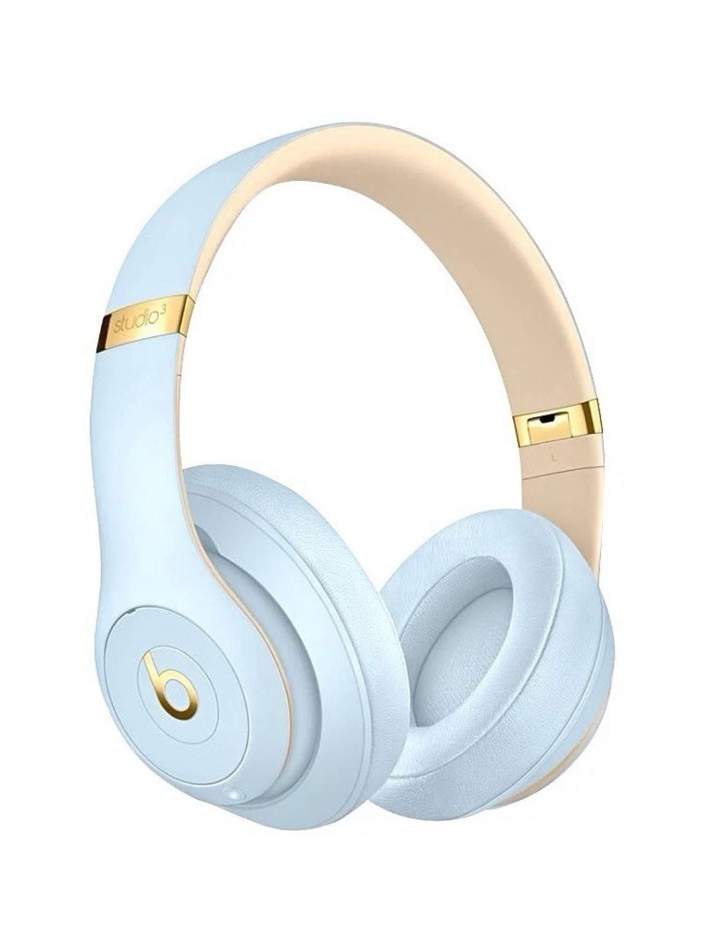 *LIKE NEW* Dre Beats Studio 3 Over-Ear Noise Cancelling Bluetooth Crystal Blue